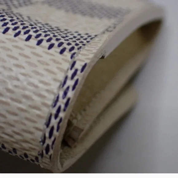 Authentic Louis Vuitton Damier Azur Flap Card Case - Picture 5 of 8